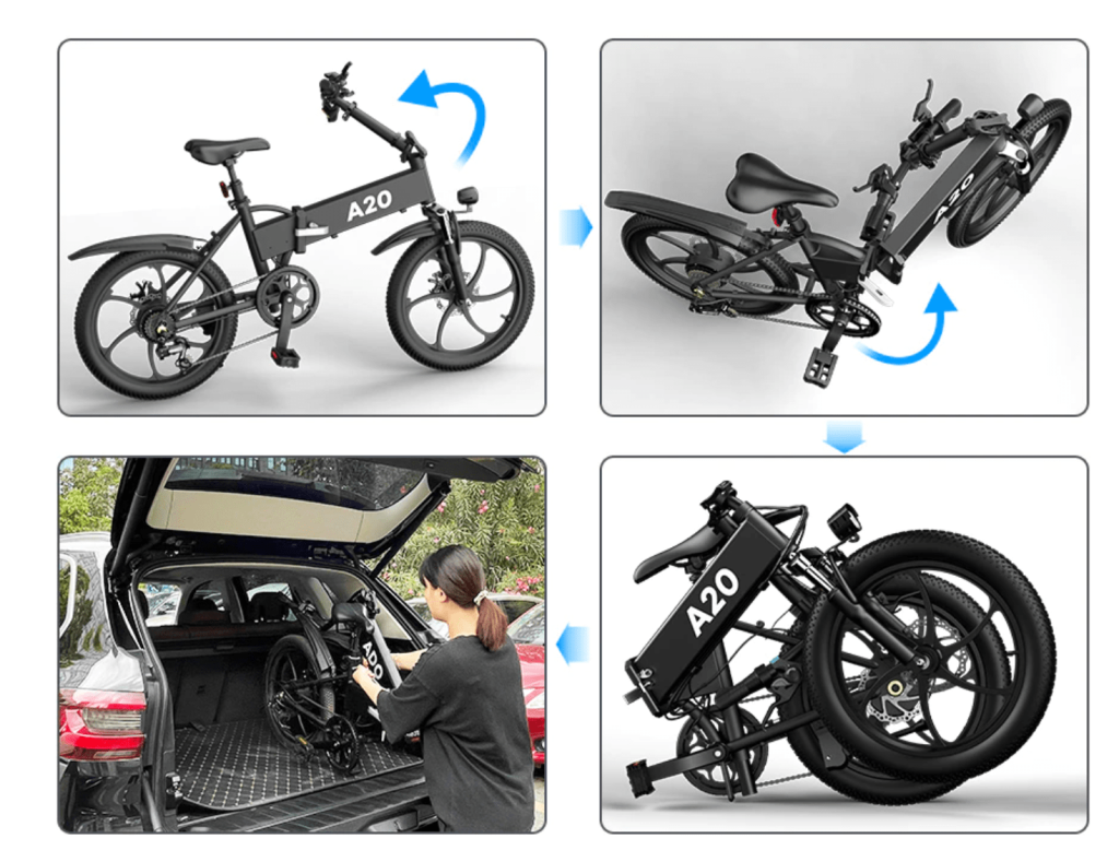 Xe đạp trợ lực điện ADO A20